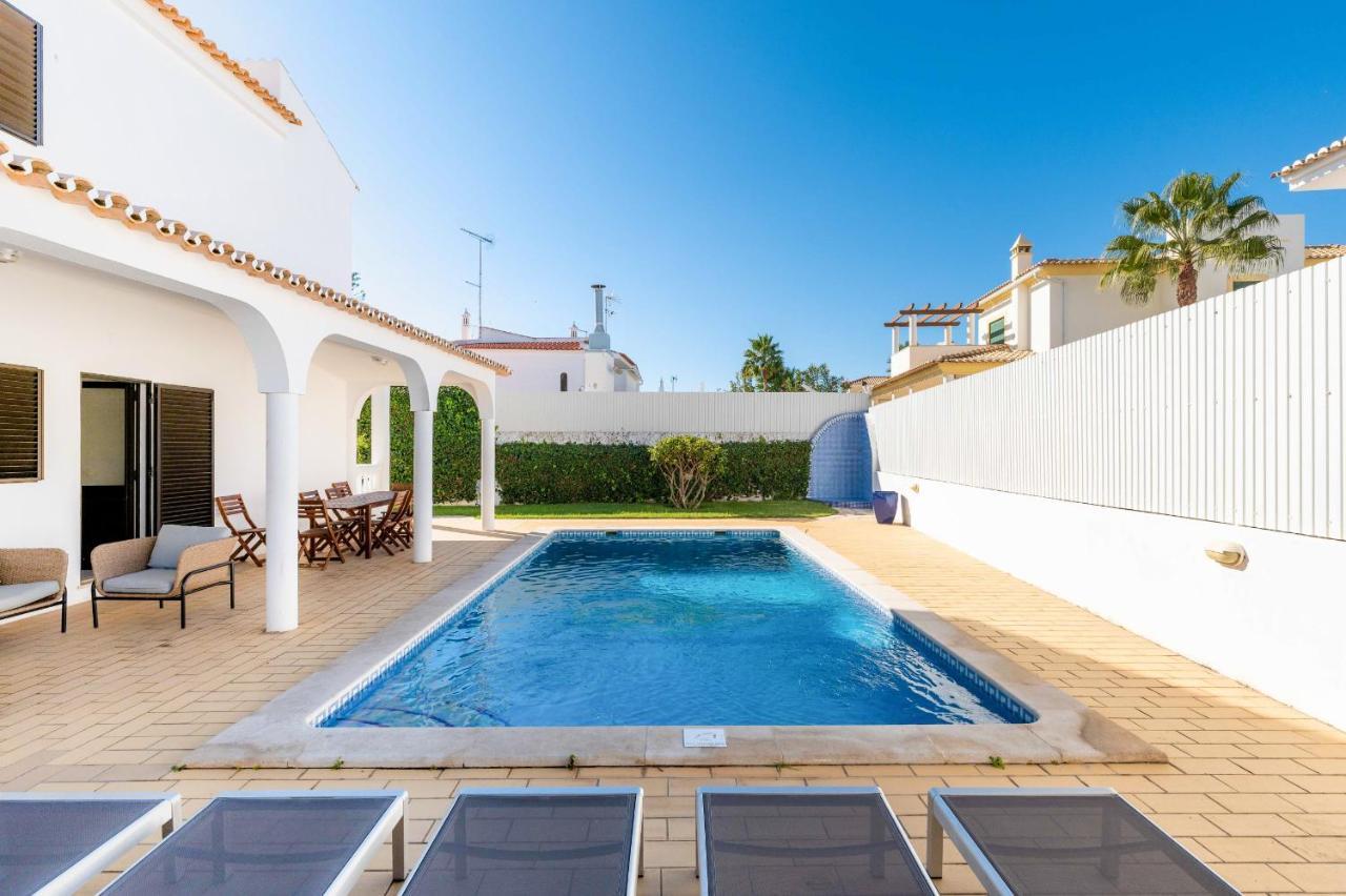 #072 Private Pool And Garden With Ac And Game Room Albufeira Exterior foto